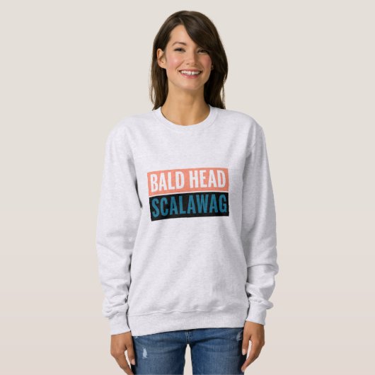 Bald Head Scalawag Sweatshirt (Voorkant volledig)