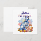 Bald is Beautiful | Hairless Cat (Voorkant / Achterkant)