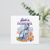 Bald is Beautiful | Hairless Cat (Staand voorkant)