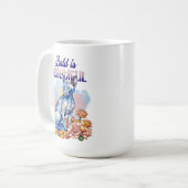 Bald is Beautiful | Hairless Cat Koffiemok (Voorkant links)