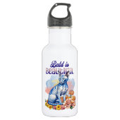 Bald is Beautiful | Hairless Cat Waterfles (Voorkant)