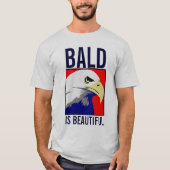 Bald is een prachtig Amerikaans shirt Eagle (Voorkant)