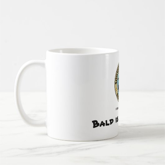 Bald is een prachtige Mok van Bald Eagle Coffee (Links)