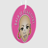 Bald is mooi ornament (voorkant)