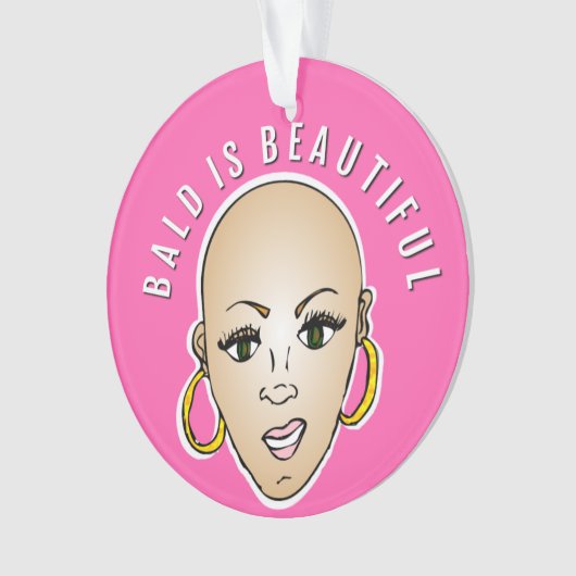 Bald is mooi ornament (voorkant)