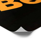 "Bald is prachtig!" 34,5 x 23 poster (Hoek)