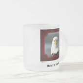 "Bald is prachtig!" Bald Eagle Mok (Voorkant rechts)