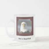 "Bald is prachtig!" Bald Eagle Mok (Links)