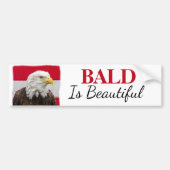 Bald is prachtig bumpersticker (Voorkant)
