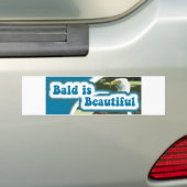 Bald is prachtig bumpersticker (Op auto)