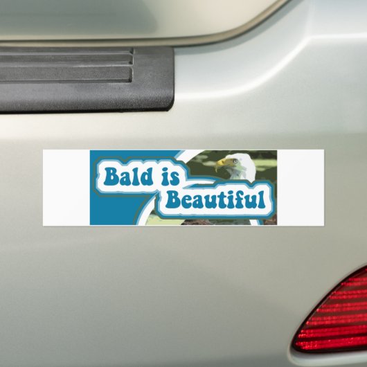 Bald is prachtig bumpersticker (Op auto)