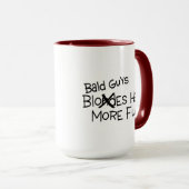 Bald jongens hebben meer plezier mok (Voorkant rechts)