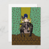 Bald Mannen ~ Briefkaart/uitnodiging Uitnodiging Briefkaart (Voorkant / Achterkant)