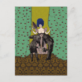 Bald Mannen ~ Briefkaart/uitnodiging Uitnodiging Briefkaart