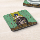 Bald-Mannen - Onderzetters 6 Hoge glansgraad inste (Linkerzijde)