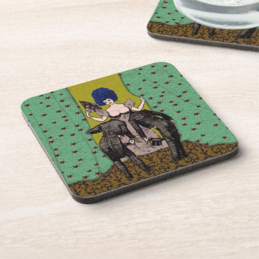 Bald-Mannen - Onderzetters 6 Hoge glansgraad inste (Linkerzijde)