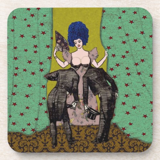 Bald-Mannen - Onderzetters 6 Hoge glansgraad inste (Voorkant)