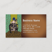 Bald-Mannen - Visitekaartje (Achterkant)