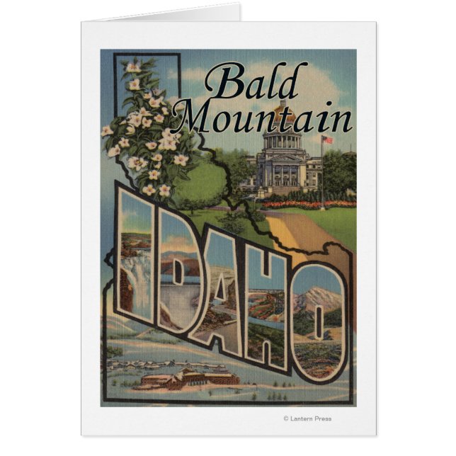 Bald Mountain, Idaho - Large Letter Scenes (Voorkant)