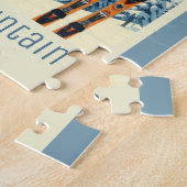 Bald Mountain Idaho ski vacation game Legpuzzel (Zijkant)