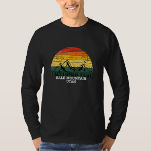 Bald Mountain Utah Retro T-shirt