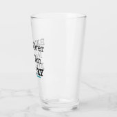 Bald over Man Bun, de hele dag Glas (Links)