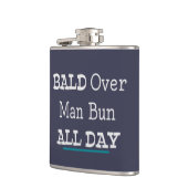 Bald over Man Bun, de hele dag Heupfles (Links)