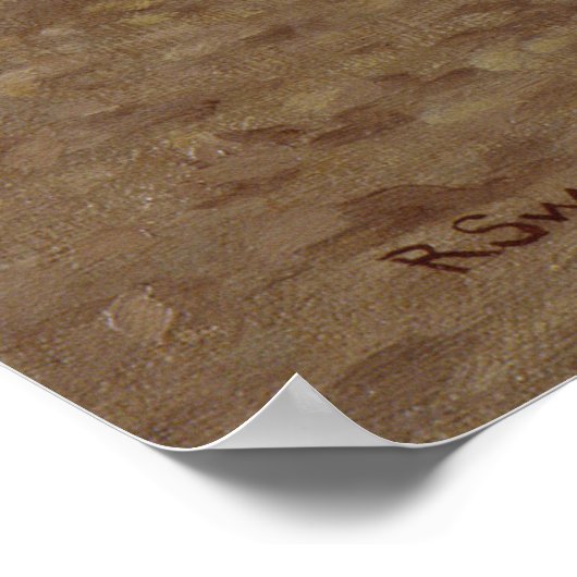 Bald Porcupine Island | 1868 Poster (Hoek)