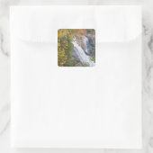 Bald River Falls Vierkante Sticker (Tas)