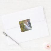 Bald River Falls Vierkante Sticker (Envelop)