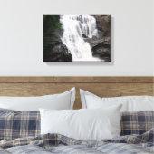 Bald River Herfsten Tellico Plains Tennessee Canvas Afdruk (Insitu (Slaapkamer))