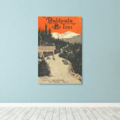 Baldaat in Poster voor speciale acties # 1 Canvas Afdruk (Insitu (Houten vloer))