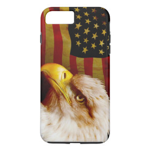 Baldenarend met vlag Case-Mate iPhone case