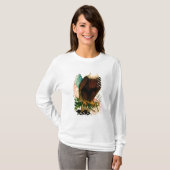 Baldenarend met vlag t-shirt (Voorkant volledig)