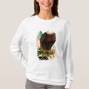 Baldenarend met vlag t-shirt