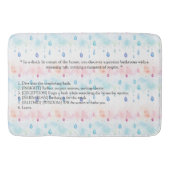 Baldur's Gate 3 geïnspireerd Badmat (Voorkant)