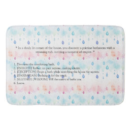 Baldur's Gate 3 geïnspireerd Badmat