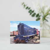 Baldwin B&O-locomotief # 412 Briefkaart (Staand voorkant)