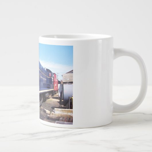 Baldwin B&O-locomotief #412 Jumbo-Mok Grote Koffiekop (Rechts)