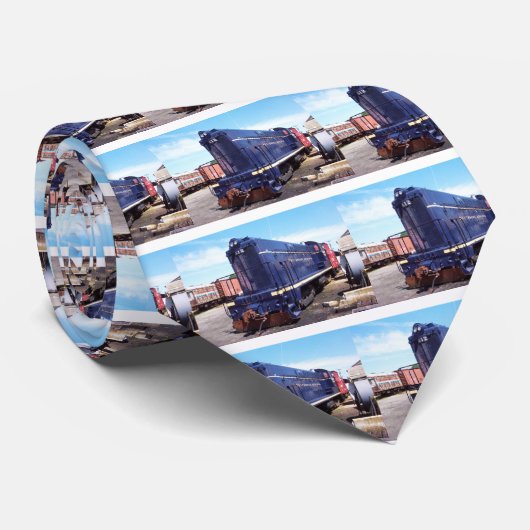 Baldwin B&O-locomotief #412 Stropdas (Opgerold)