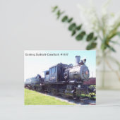 Baldwin Built Reading Railroad Camelback #1187 Briefkaart (Staand voorkant)