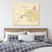 Baldwin City, Douglas County, Kansas Canvas Afdruk (Insitu (Slaapkamer))