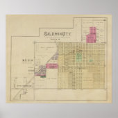 Baldwin City, Douglas County, Kansas Poster (Voorkant)