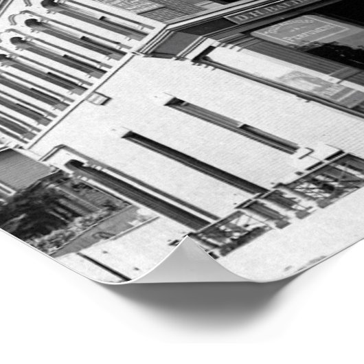 Baldwin Drug Store, Montclair, New Jersey,  Poster (Hoek)