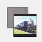 Baldwin Gebouwd Reading Railroad Camelback #1187 Magneet (Voorkant / Achterkant)