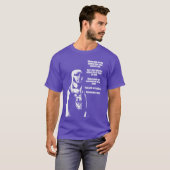 Baldwin IV van Jeruzalem Quotes vrienden T-shirt (Voorkant volledig)