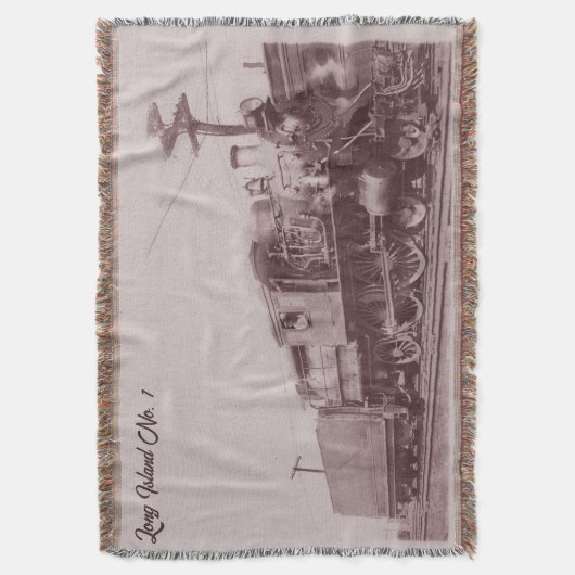  Baldwin Locomotief Gooi Deken (Voorkant Verticaal)