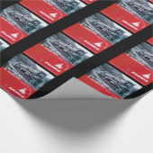 Baldwin-locomotief S-2 PRR-stoomturbine Cadeaupapier (Hoek)