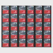 Baldwin-locomotief S-2 PRR-stoomturbine Cadeaupapier (Vlak)