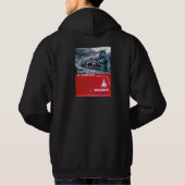 Baldwin-locomotief S-2 PRR-stoomturbine Hoodie (Achterkant)